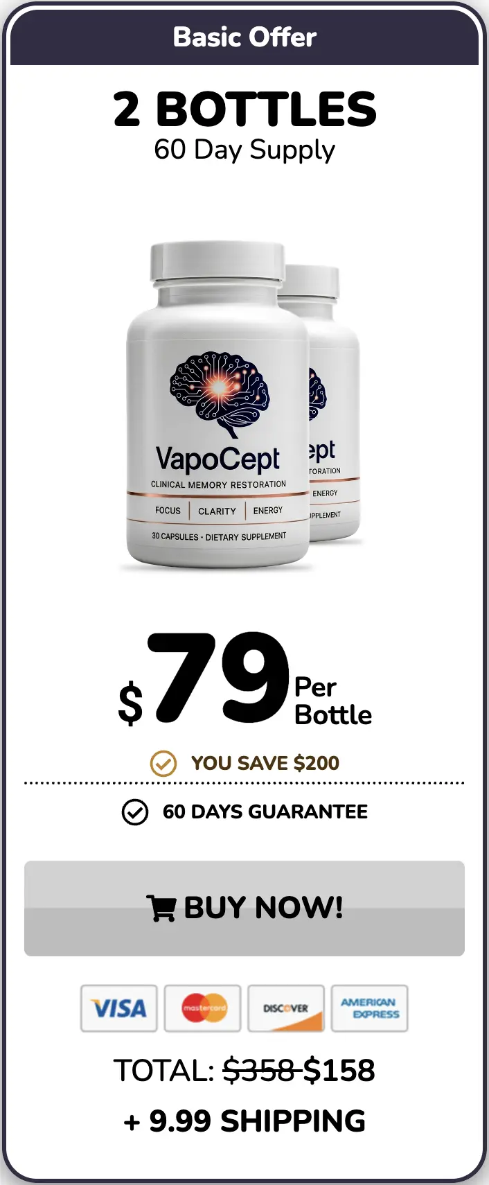 VapoCept one bottle